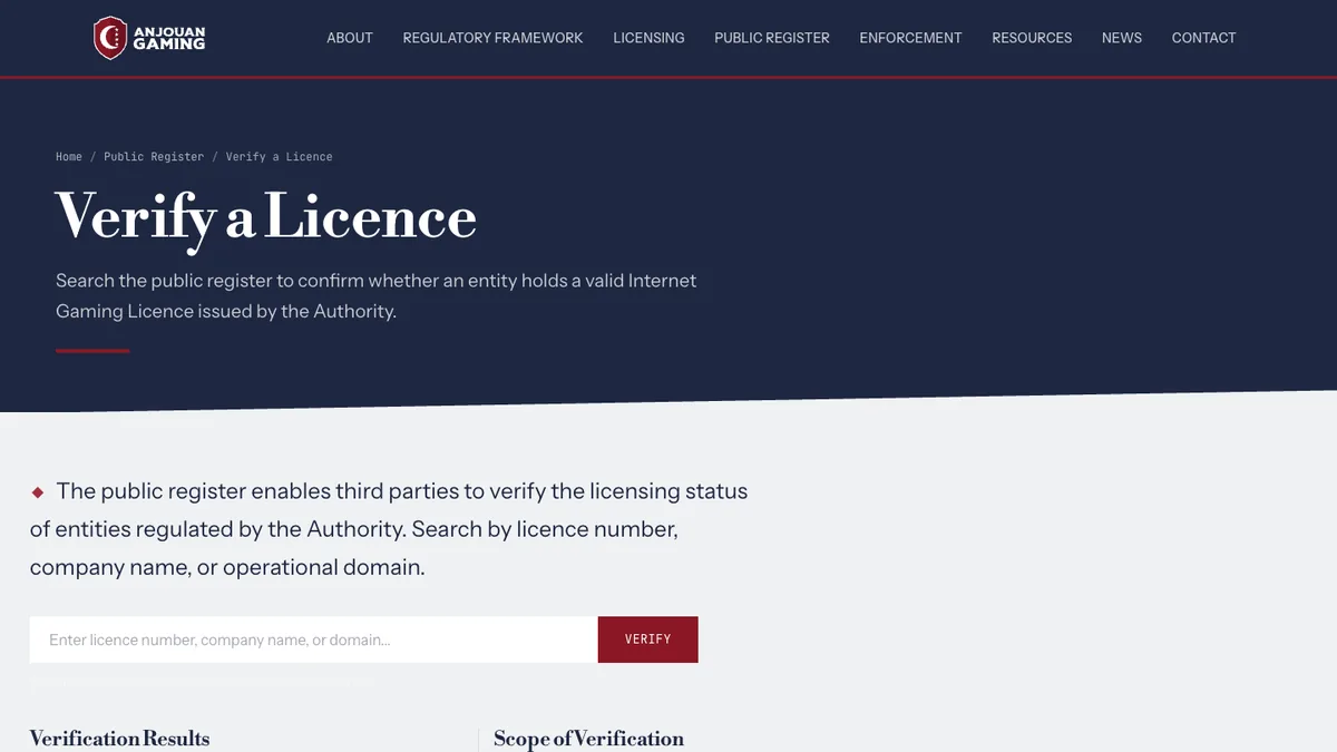 vérifier la licence d’un nouveau casino avant d’utiliser un code