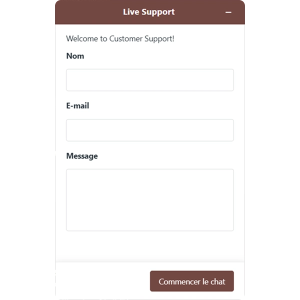 Assistance par chat en direct sur AbuKing Casino