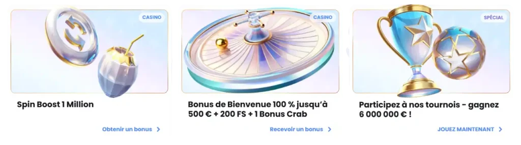 Promotions et bonus réguliers sur CasinoLab