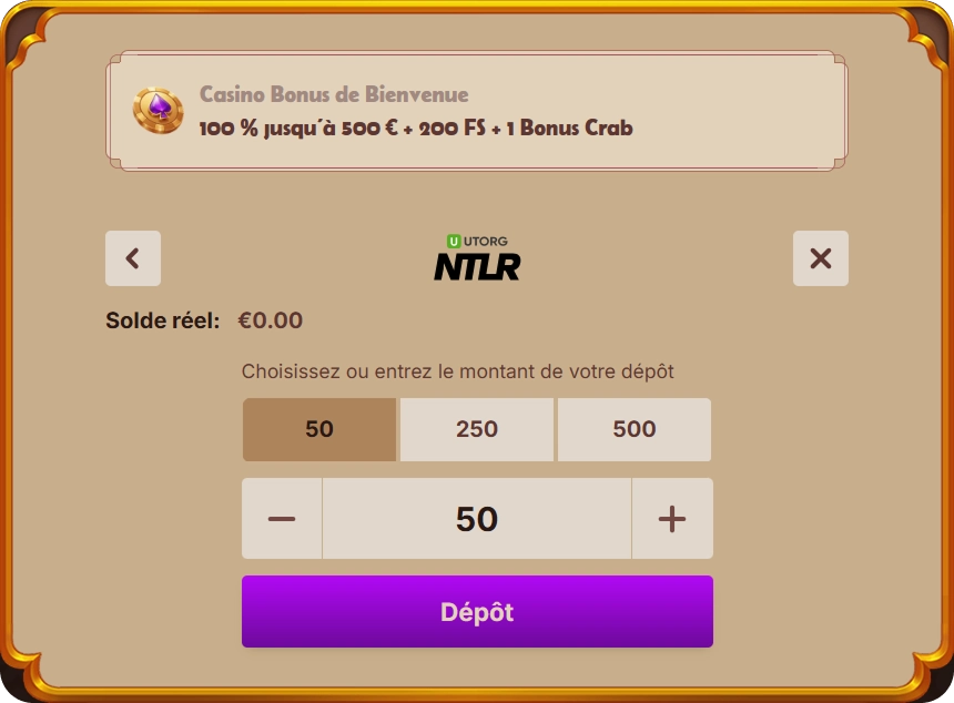 Dépôt Neteller pour les casinos en ligne