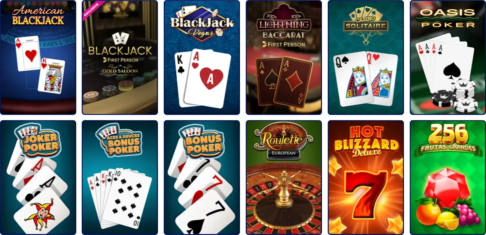 Jeux de table en direct sur Wonaco Casino