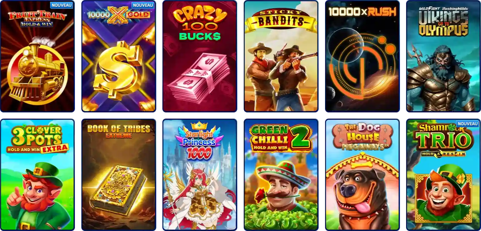 Machines à sous et jeux populaires sur Wonaco Casino